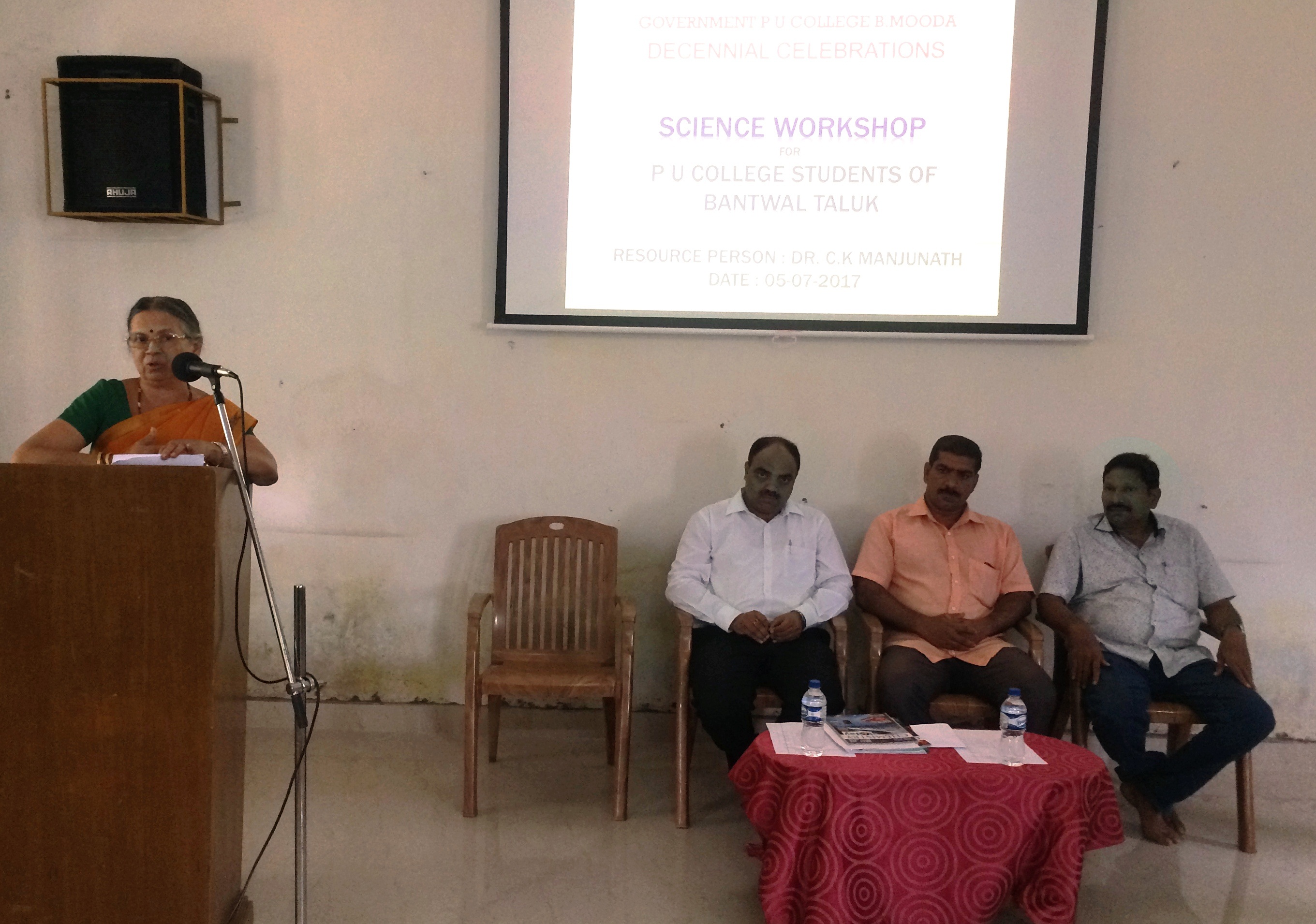 ಬಂಟ್ವಾಳ: ವಿಜ್ಞಾನ ಕಾರ್ಯಾಗಾರ